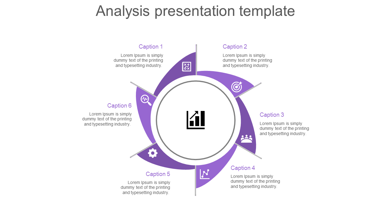 Analysis Presentation Template-purple